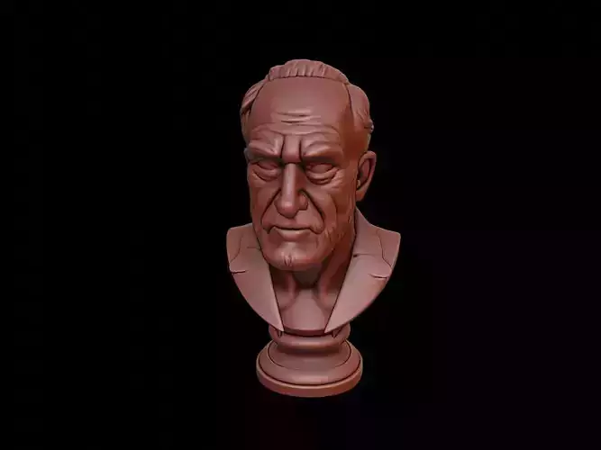 Francis Bacon Bust 3D print model