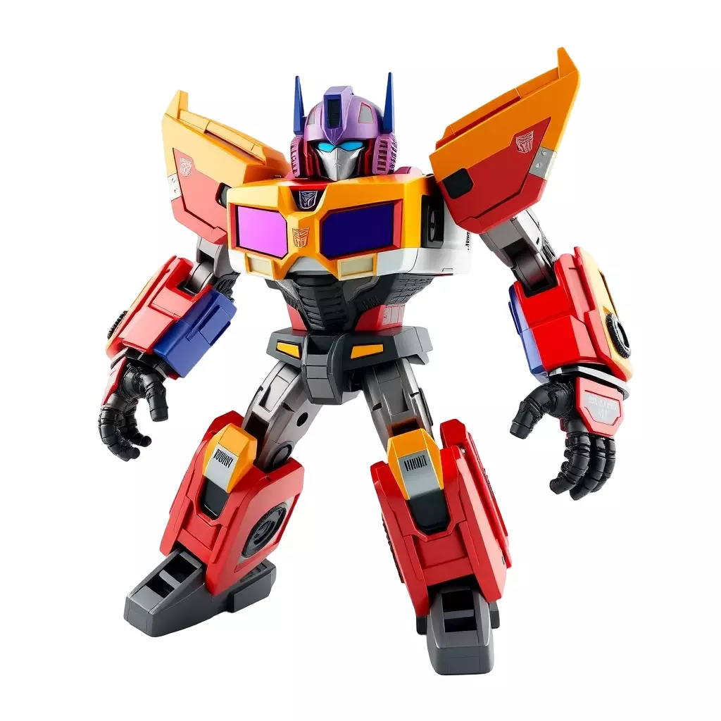 transformers 3D rendering of a cartoon character 3D print model