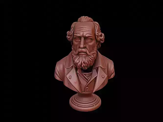 Galileo Galilei Bust