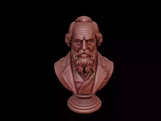 Galileo Galilei Bust