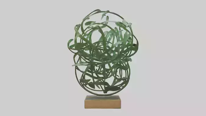 Leafy Tangle sculpture model