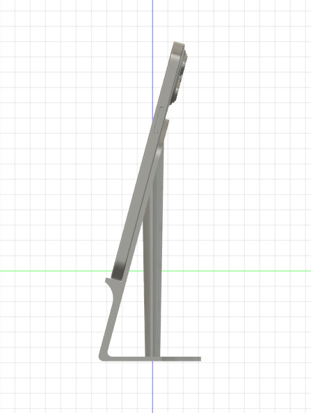 3D Printed Phone Stand with Detachable USB-C Charging Free 3D print model_5