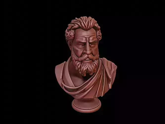 Heraclitus Bust