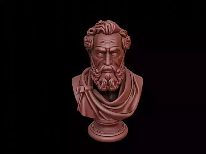 Heraclitus Bust