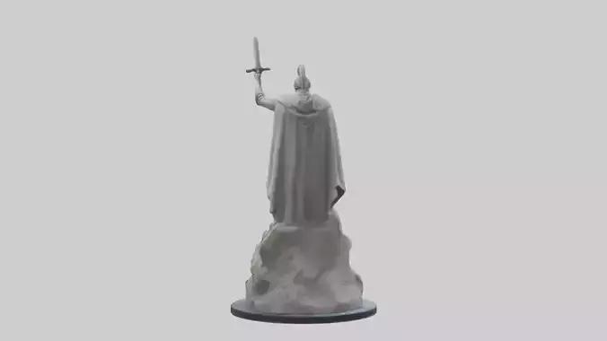 Legacy of Heroes statue model
