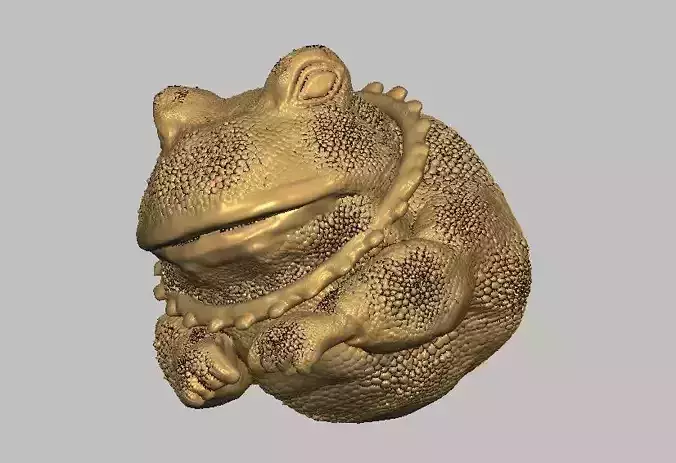 Frog head wall mount STL