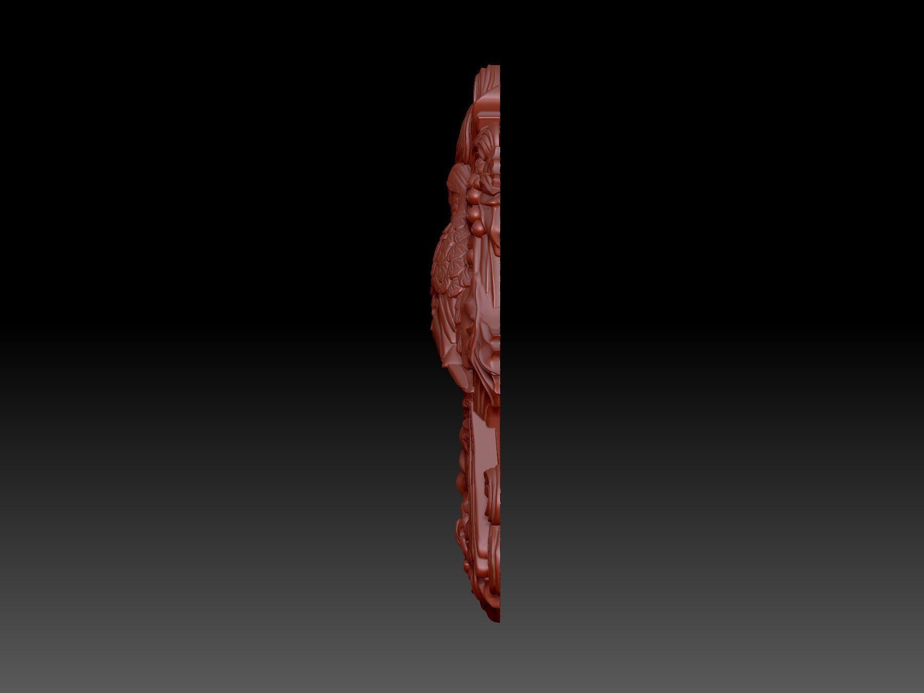 Bird beautiful  3D print model_1