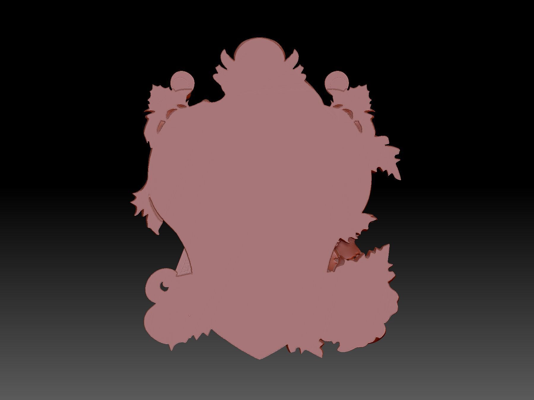 Bird beautiful  3D print model_2