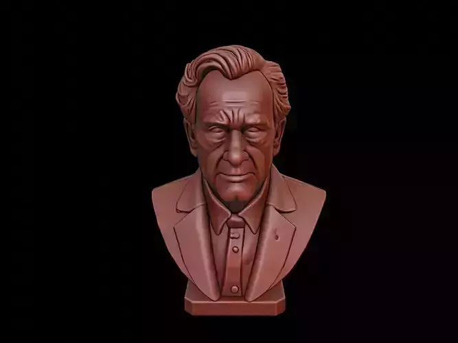 Jacques Derrida Bust