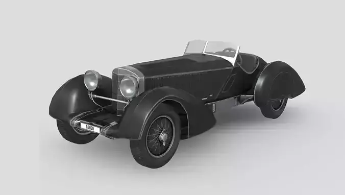 Mercedes Benz SSK Trossi Roadster 1930