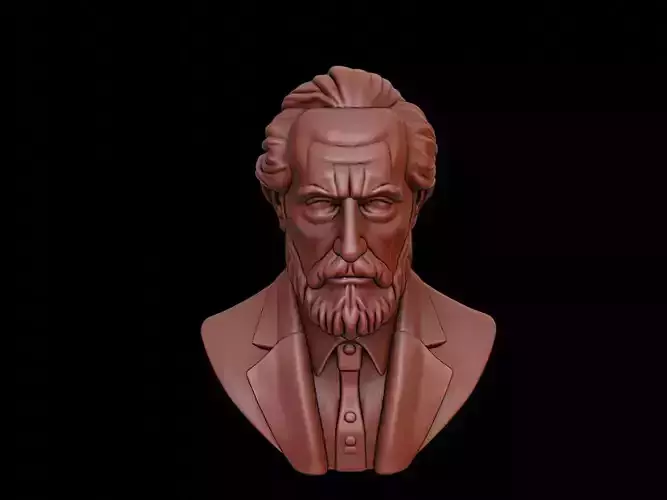James Clerk Maxwell Bust
