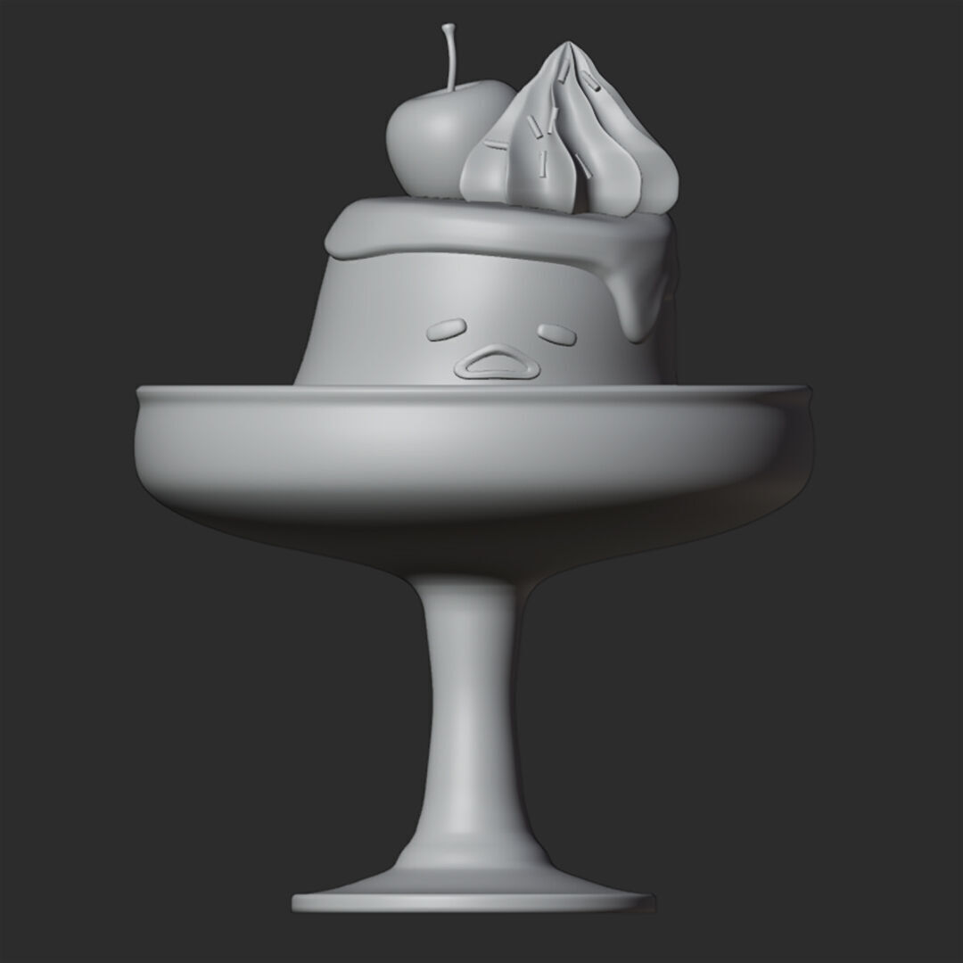 GUDETAMA FIGURES PACK X3 3D print model_4