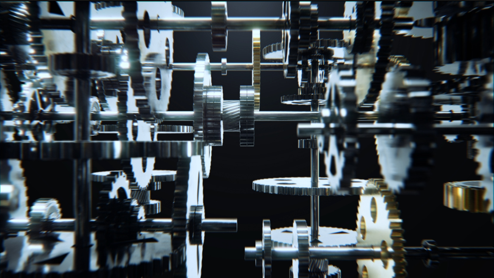  OC render c4d  gear 3D model_5