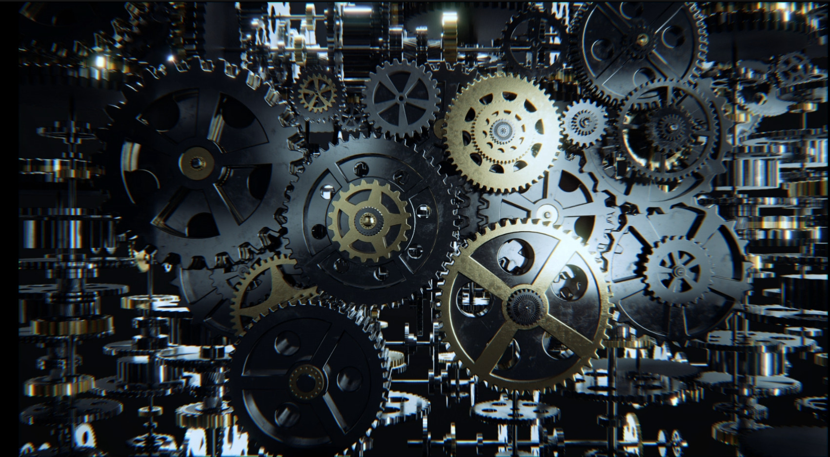  OC render c4d  gear 3D model_4