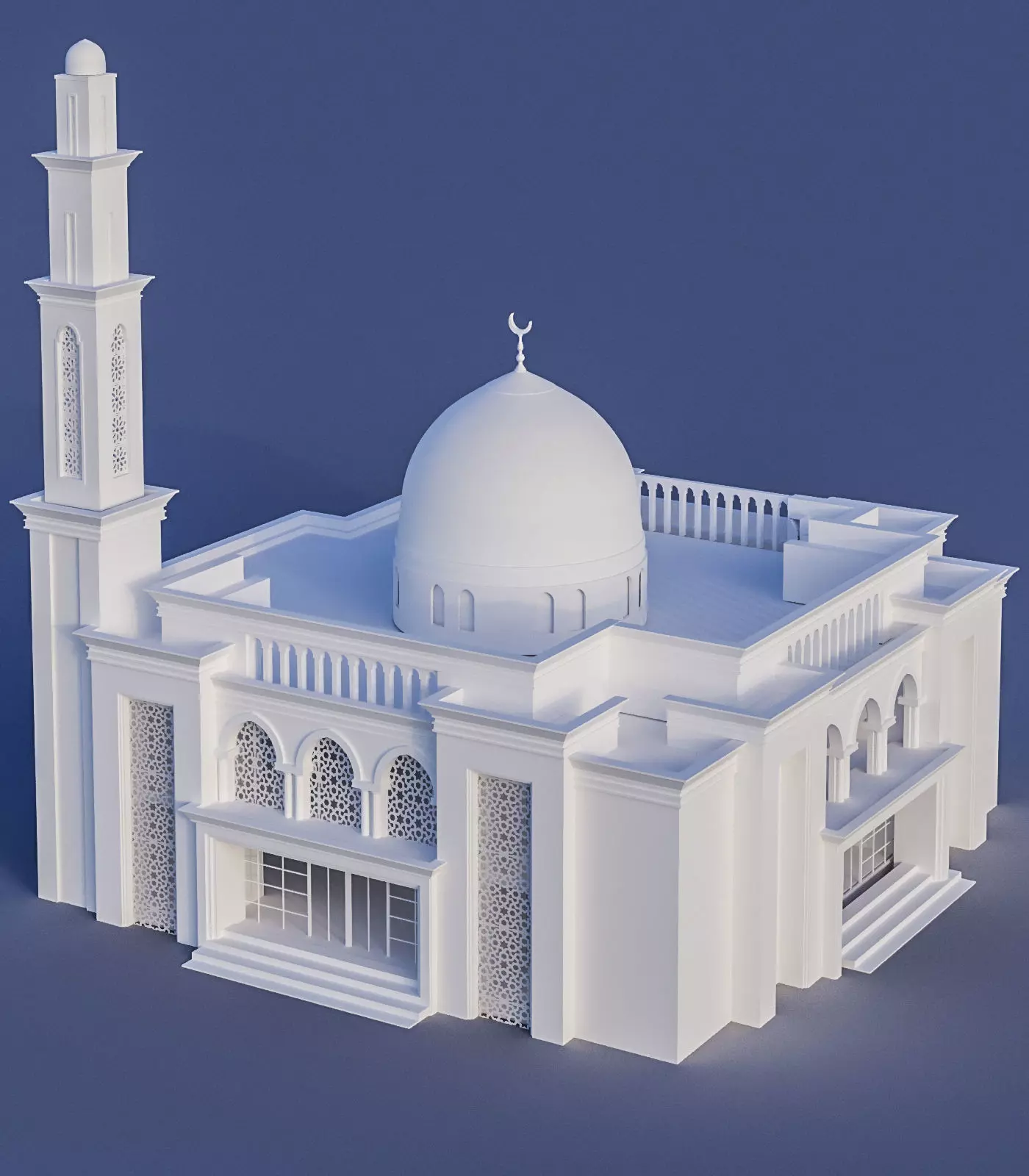 Mosque-New 3D model