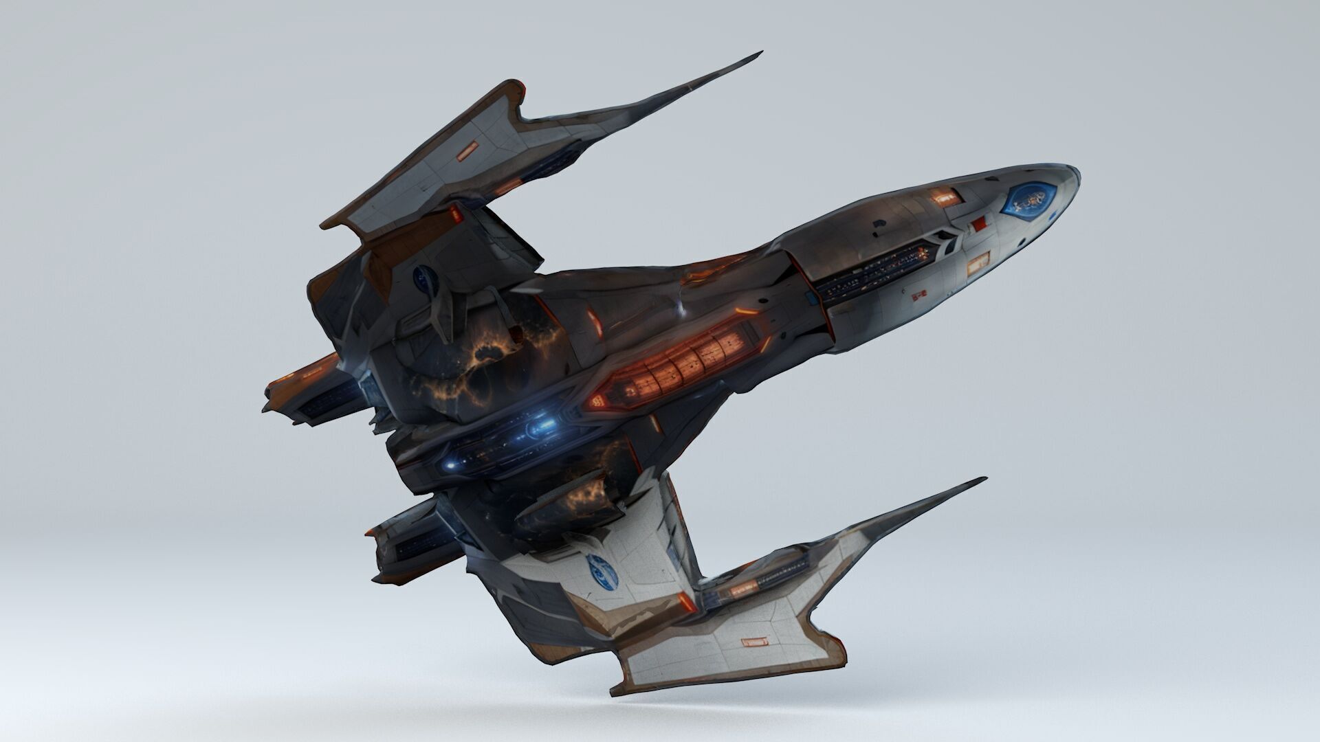 Hyper Jet Fighter 1 3D model_1