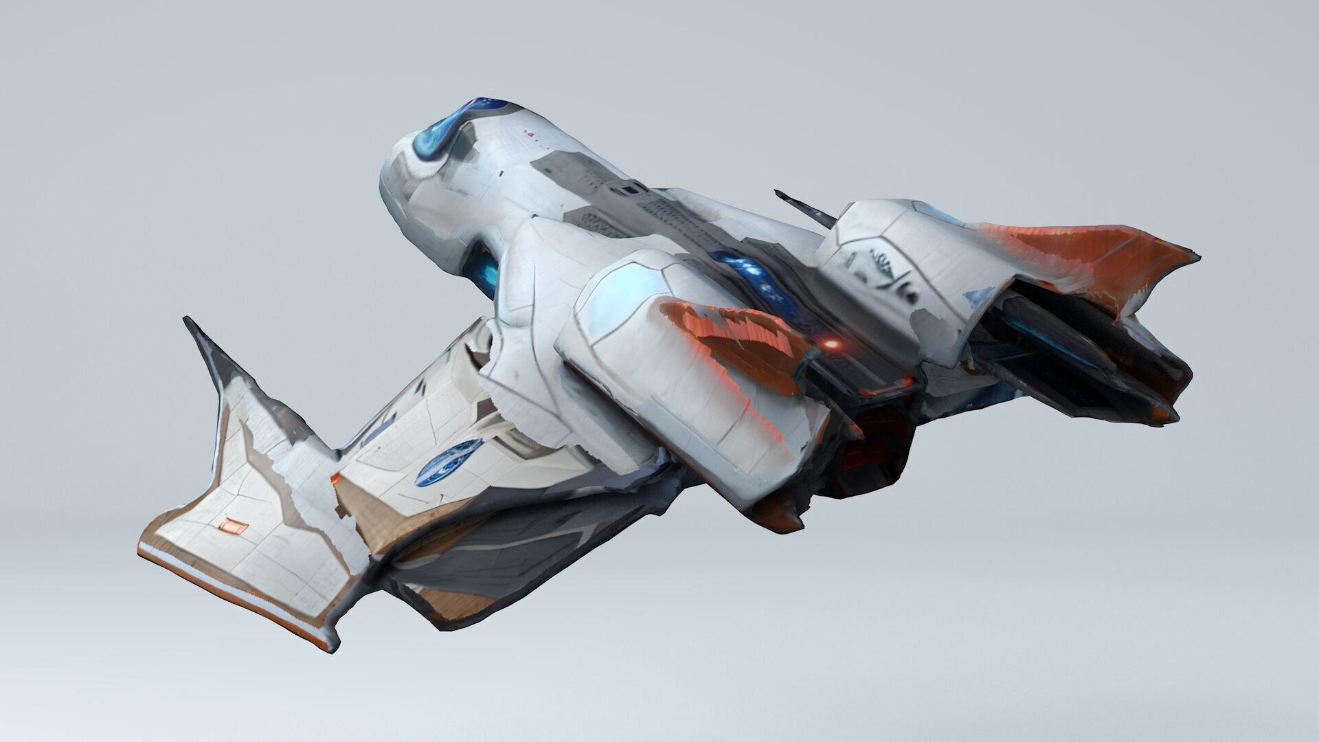 Hyper Jet Fighter 1 3D model_2