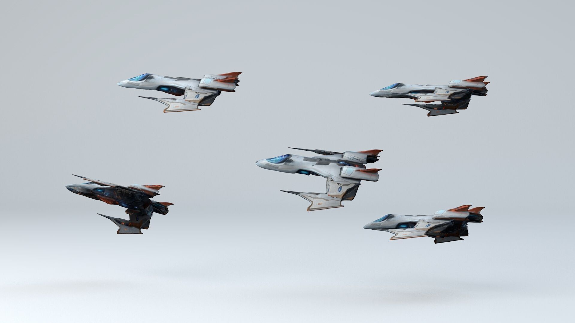 Hyper Jet Fighter 1 3D model_6