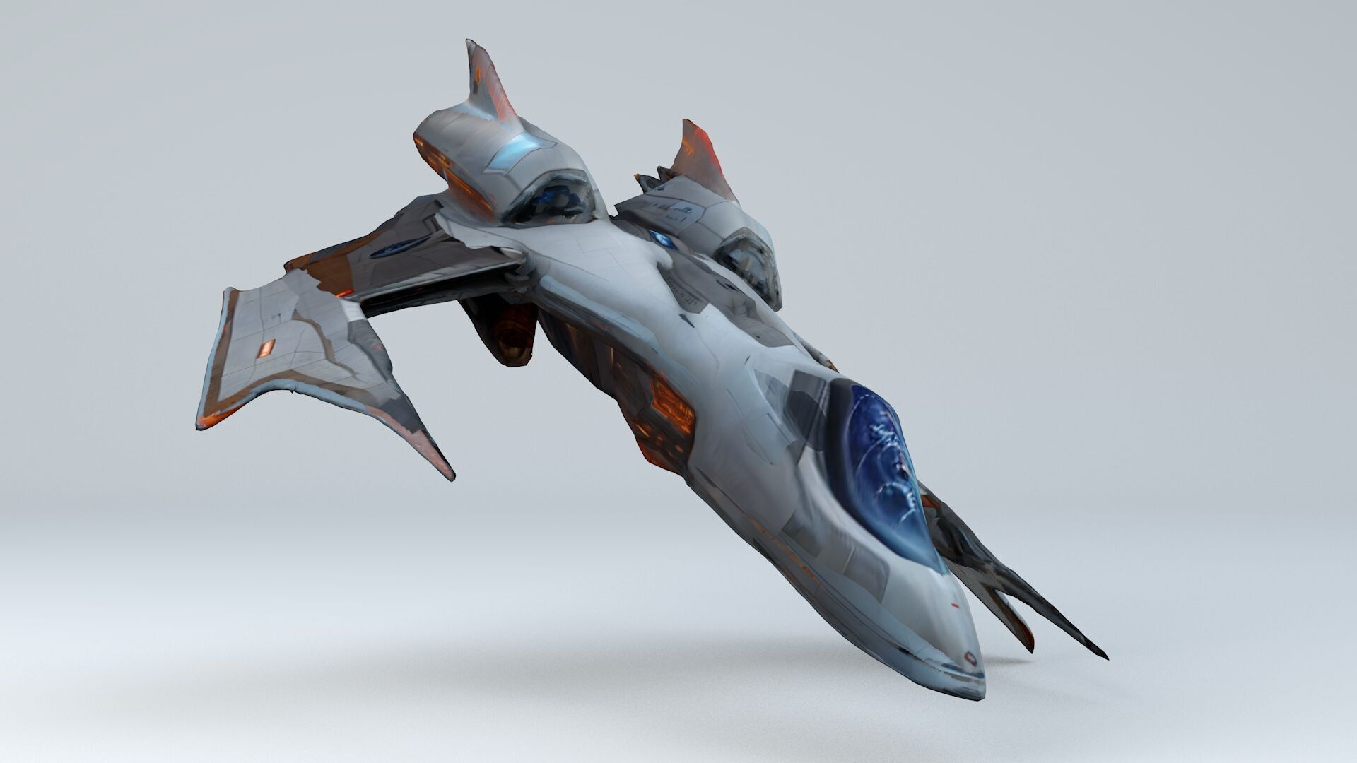 Hyper Jet Fighter 1 3D model_4