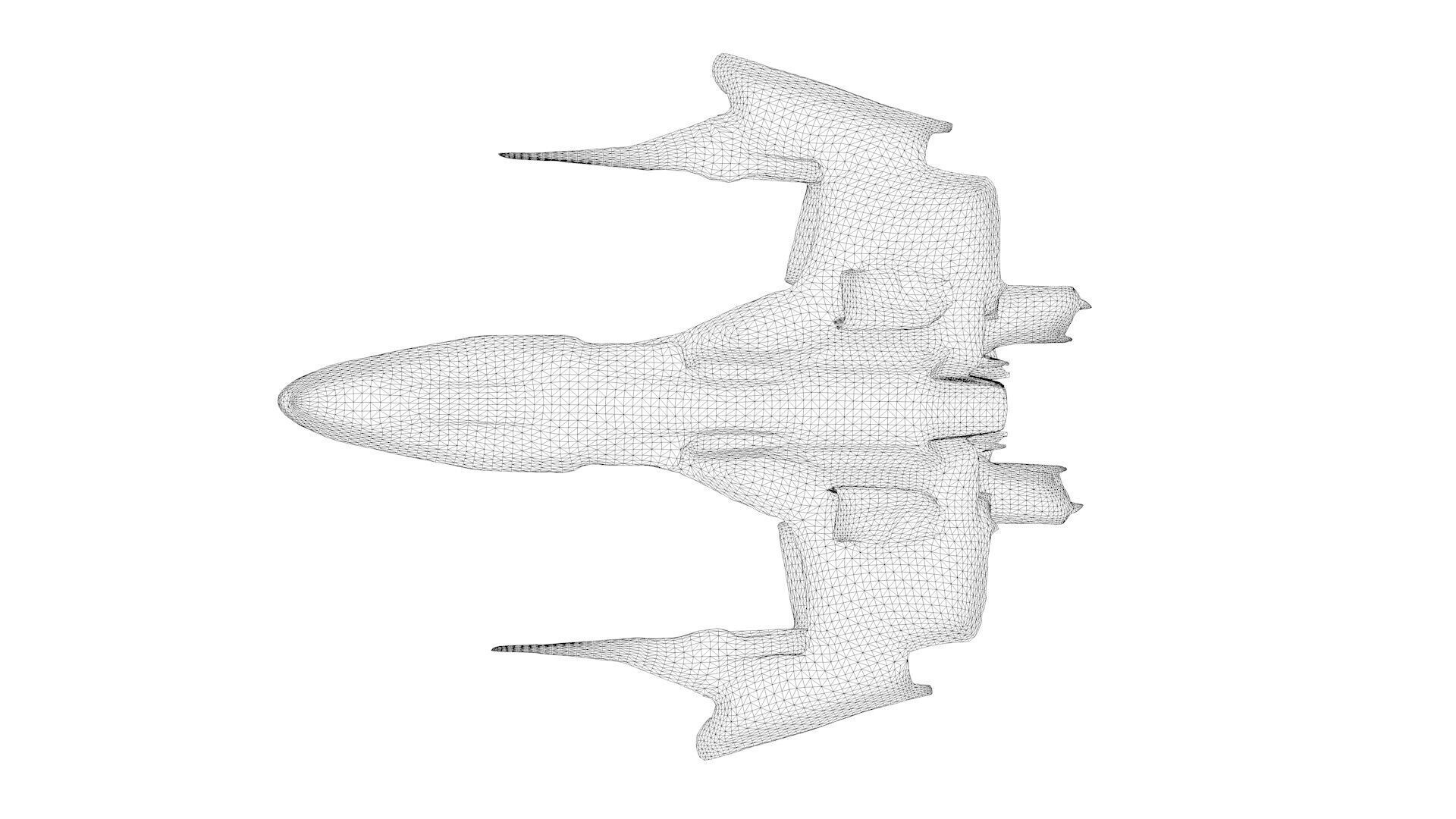 Hyper Jet Fighter 1 3D model_9