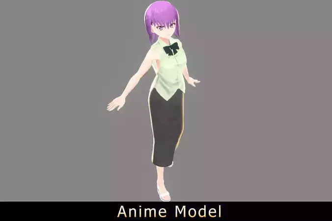 Anime Character - Hoshino-Casual Dress