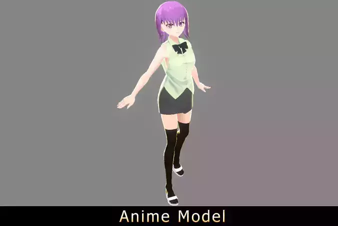 Anime Character - Hoshino-Casual Dress