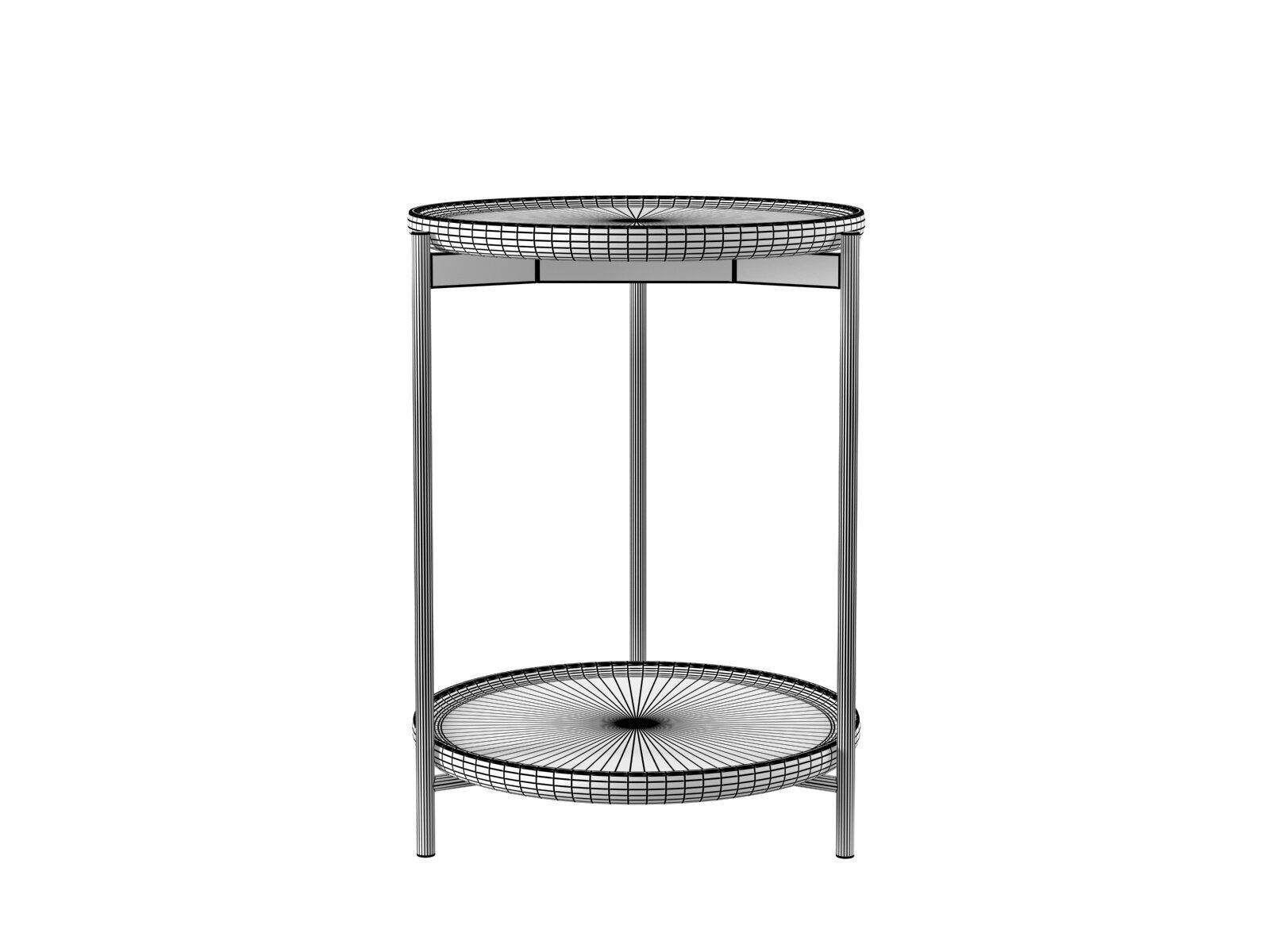 Plateau Wood Coffee Tables 3D model_3