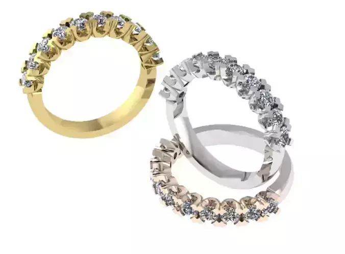 3dm and 2 Stl files setting and shank supported