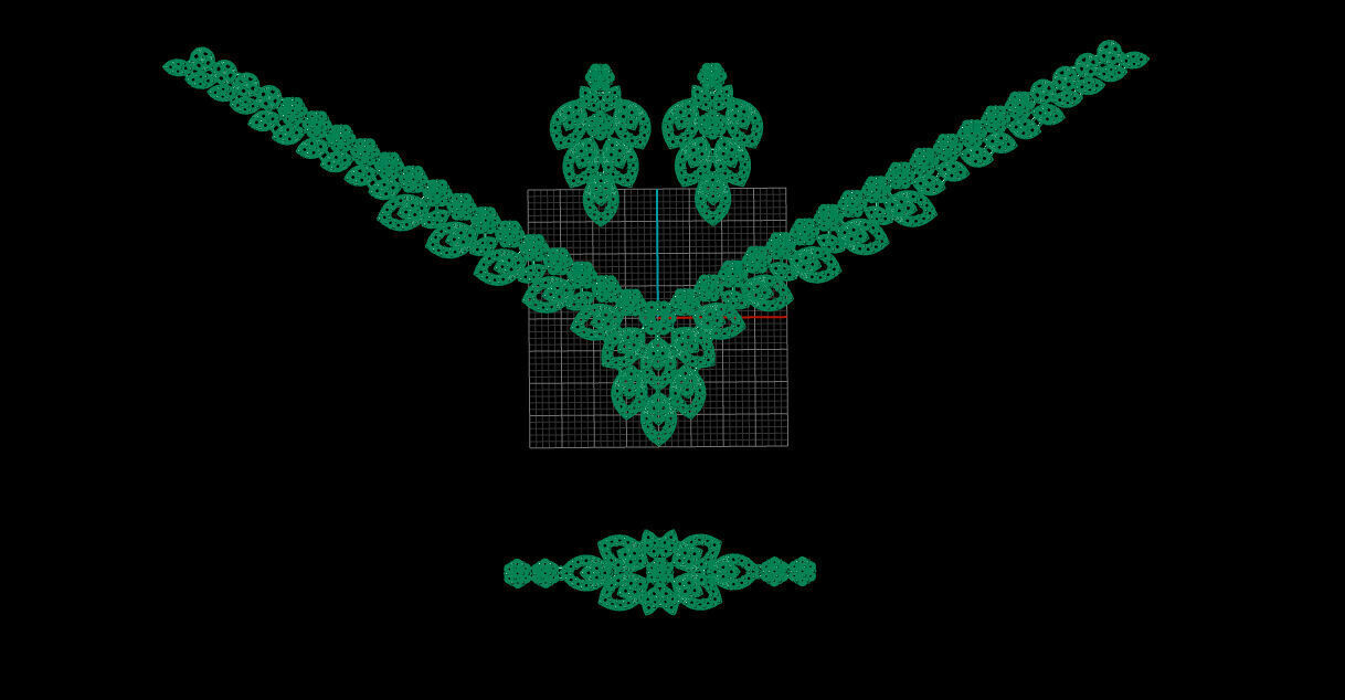 jewelry set 3D print model_6