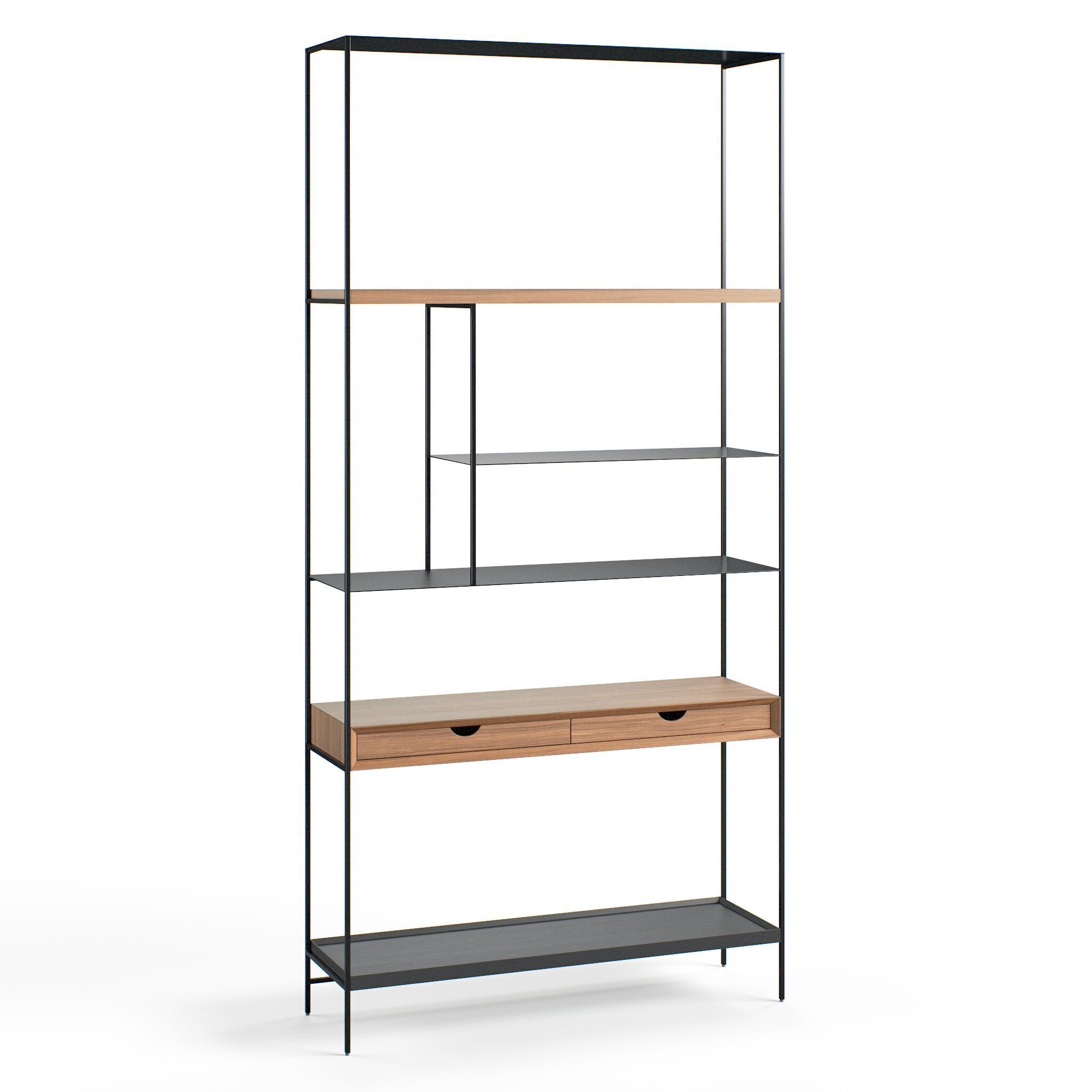 Shelving Unit Tidder 3D model_2