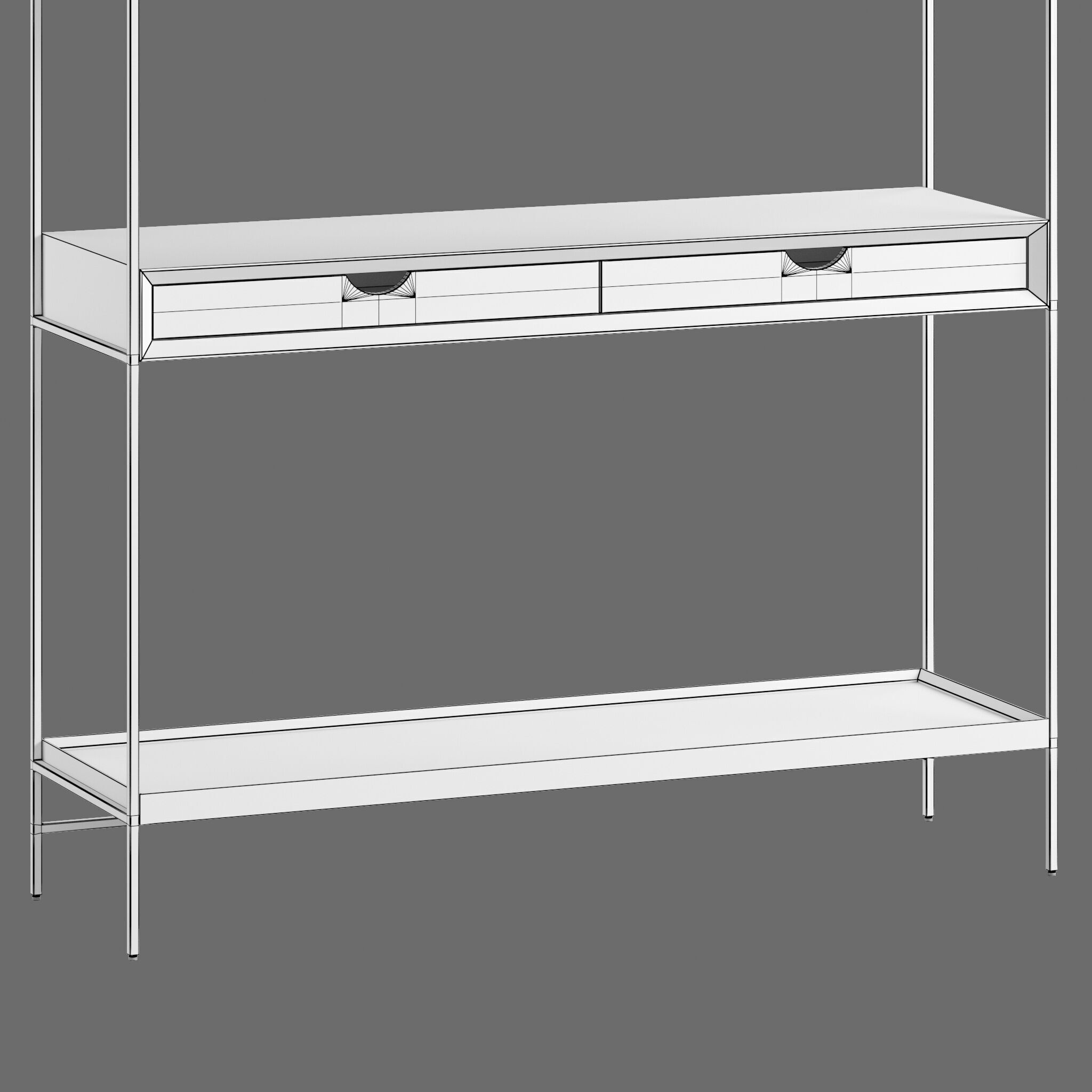 Shelving Unit Tidder 3D model_9