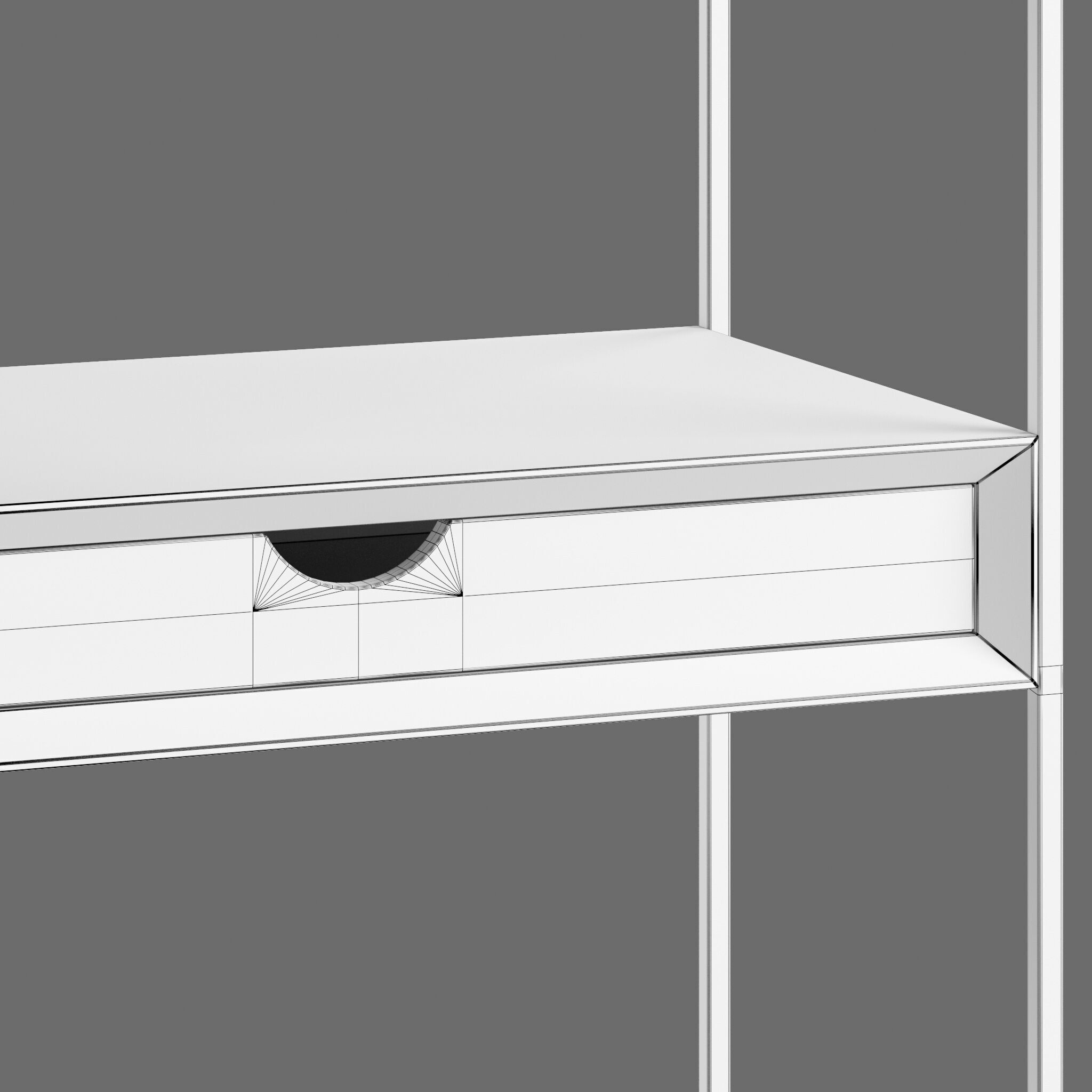 Shelving Unit Tidder 3D model_7