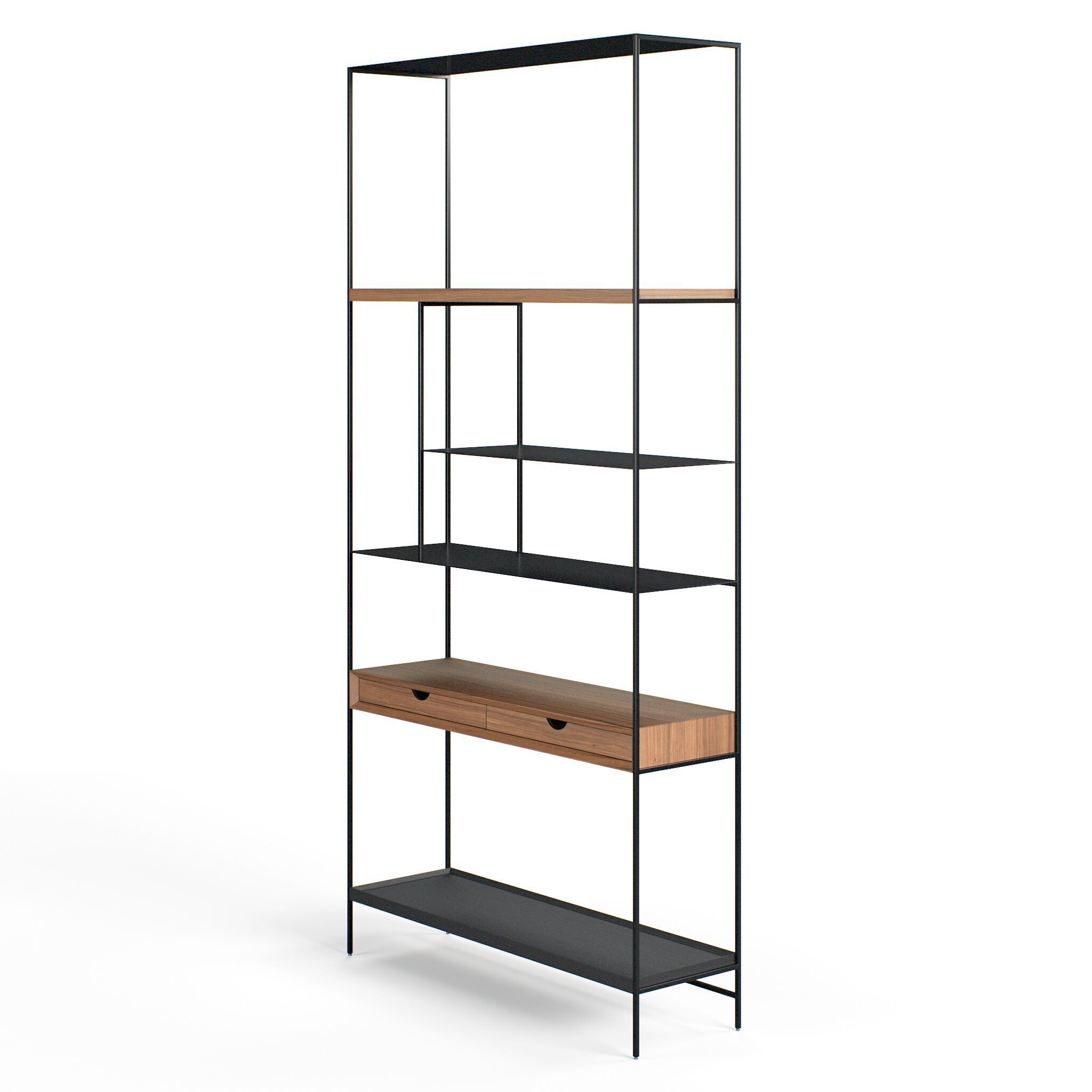 Shelving Unit Tidder 3D model_12