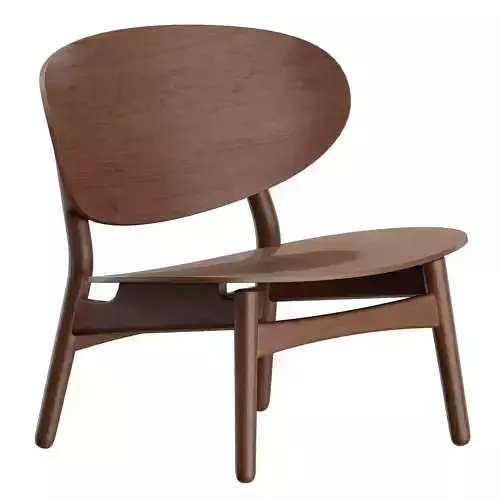 Shell lounge chair FH 1936 by Hans J Wegner