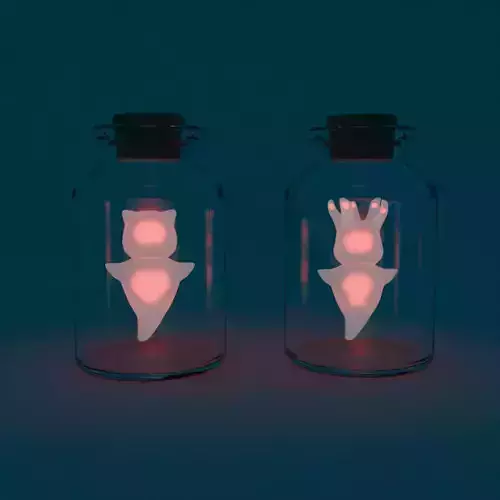 Bottled clione lighting