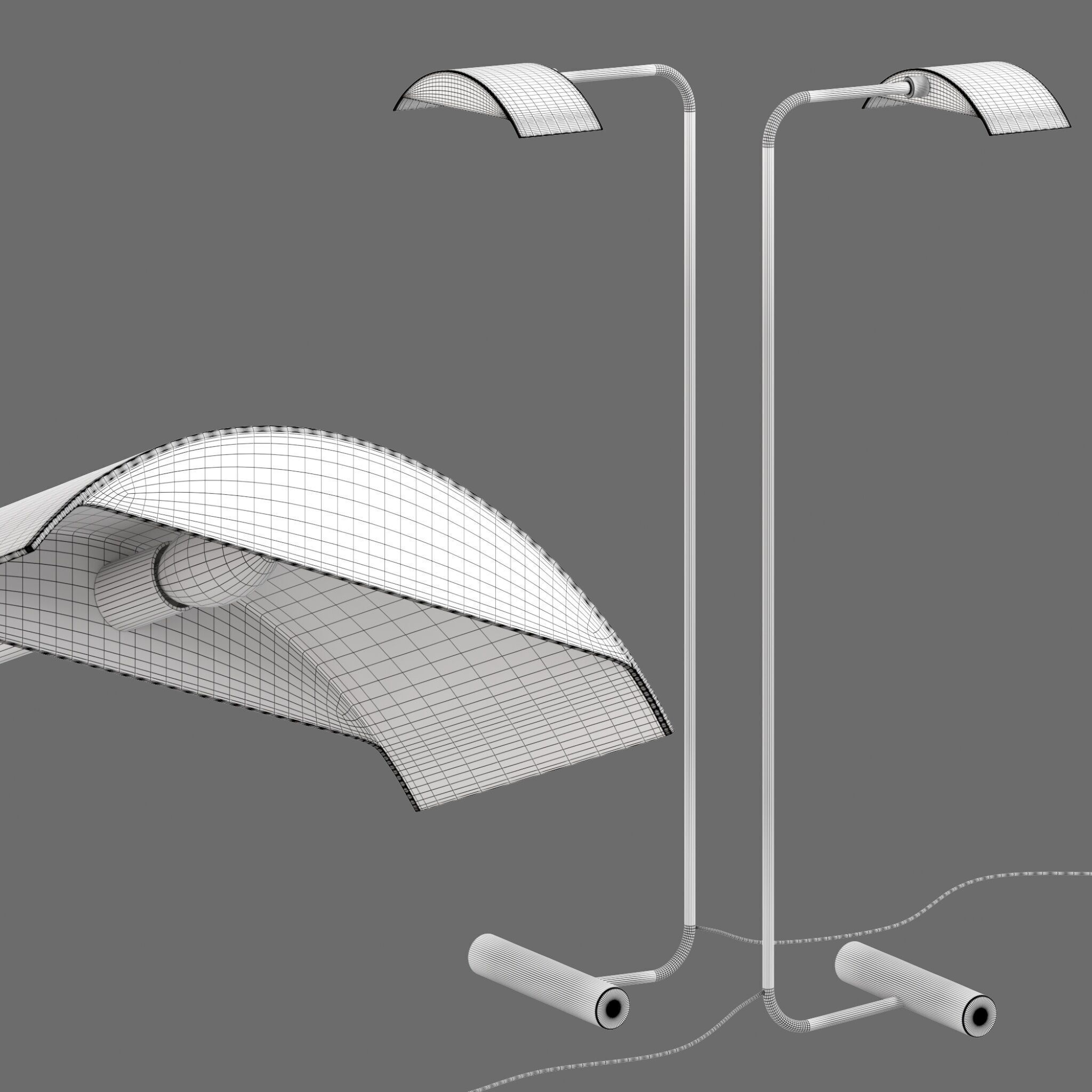 Floor Lamp Laigre CL4 3D model_1