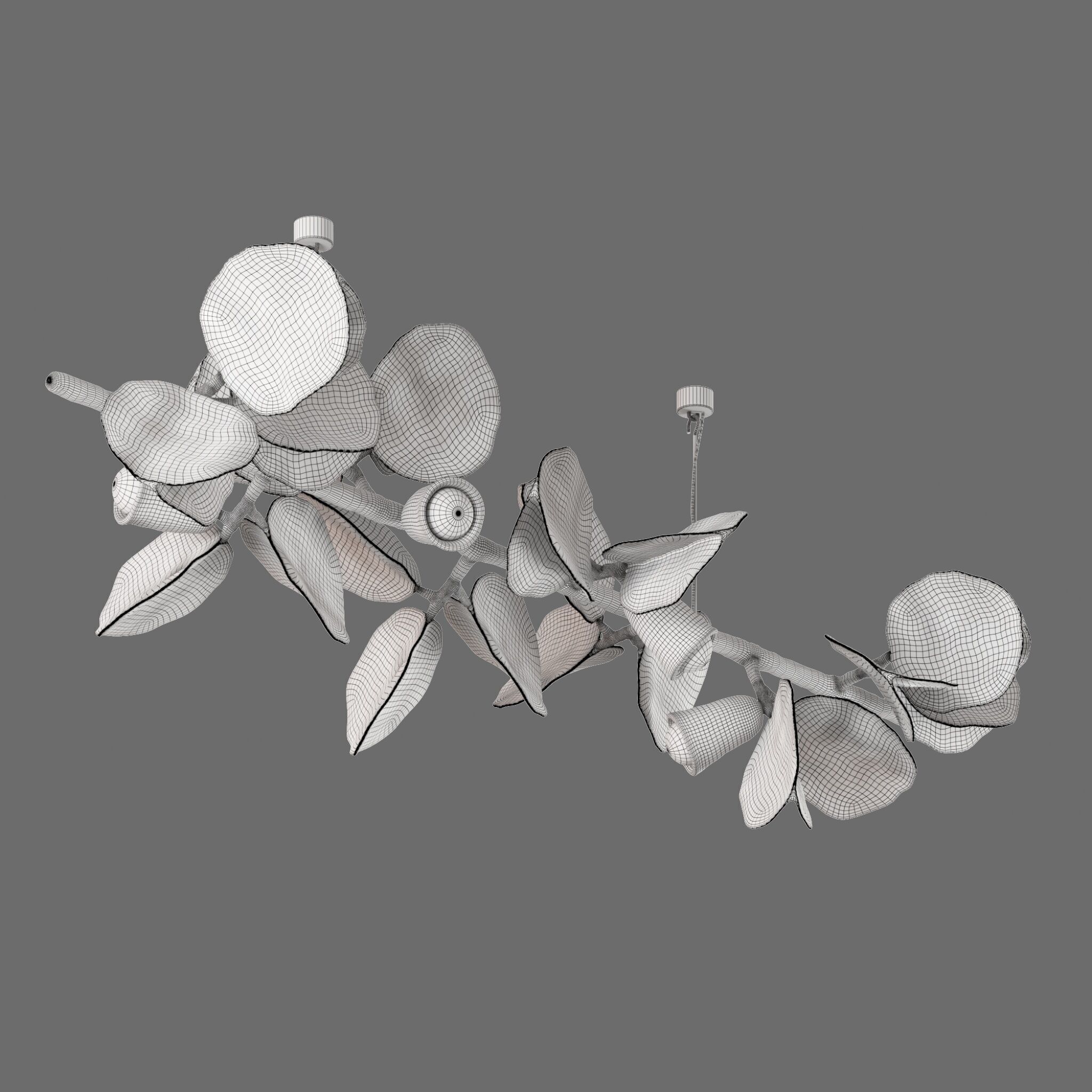 Pendant Lamp Olga Engel Moonpapier Branch 3D model_5