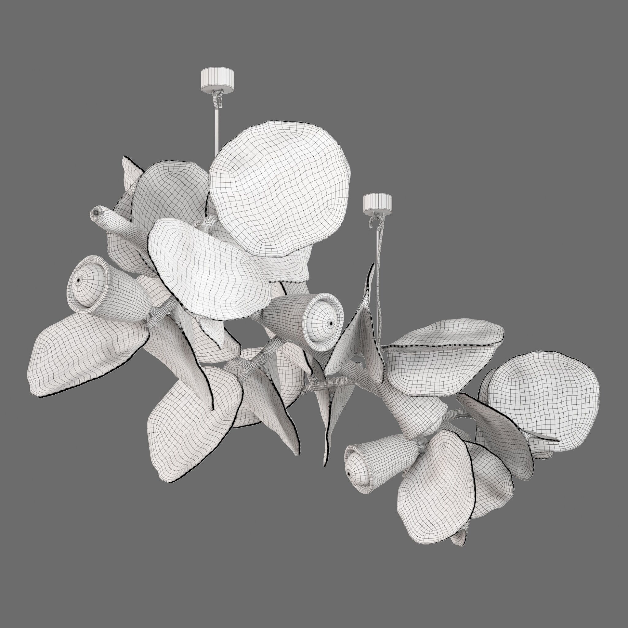 Pendant Lamp Olga Engel Moonpapier Branch 3D model_11