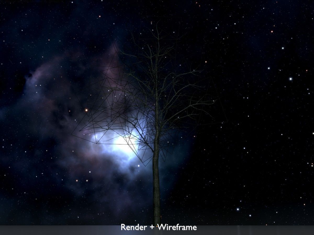 Japanese pagoda tree winter package 3D Model Collection_79