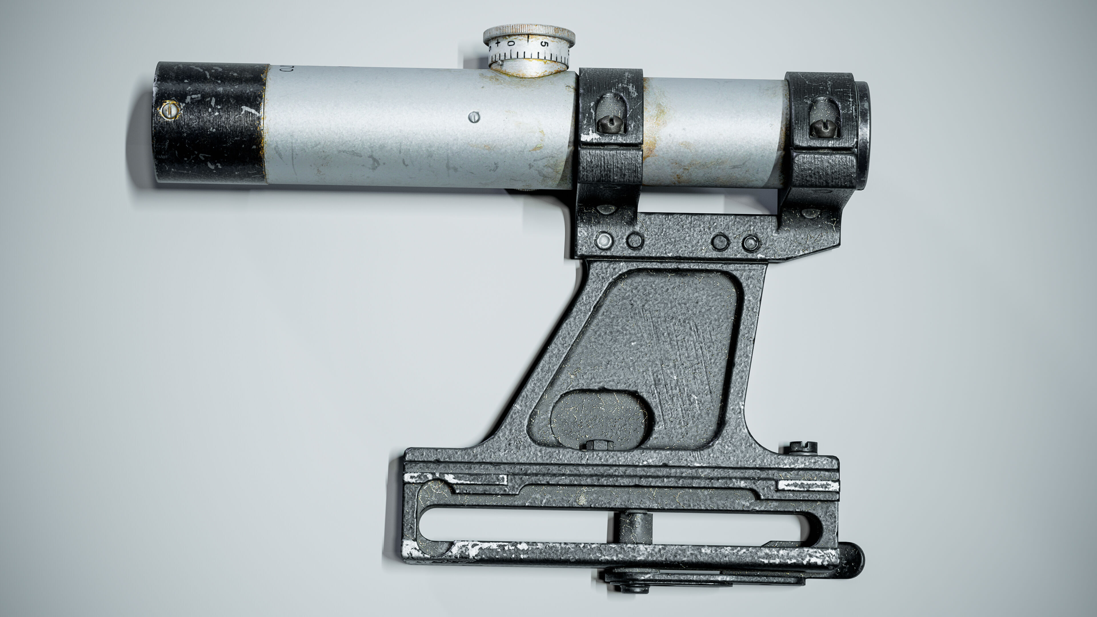 PBR PU Scope Game-ready 3D model Low-poly 3D model_3