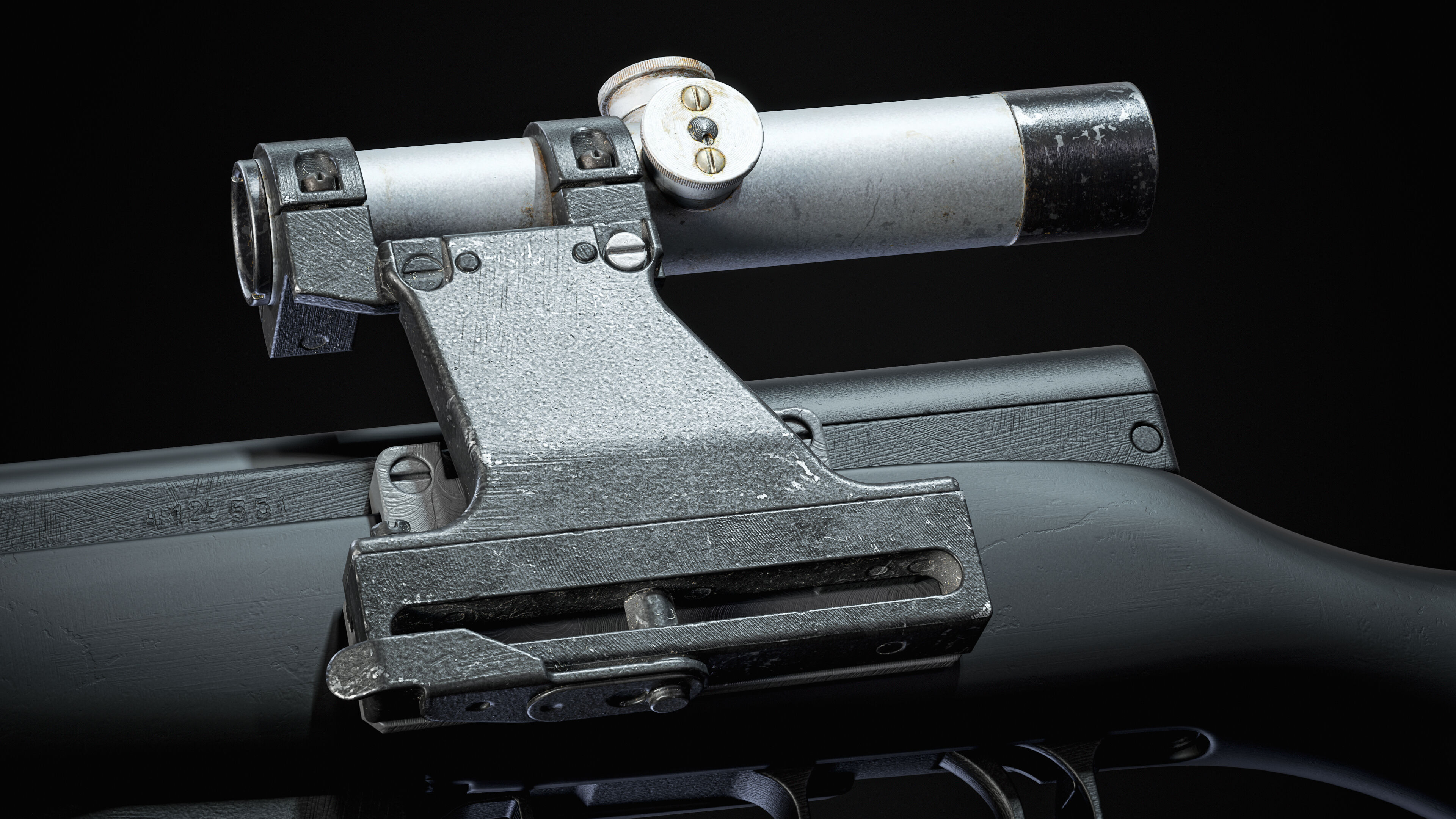 PBR PU Scope Game-ready 3D model Low-poly 3D model_4