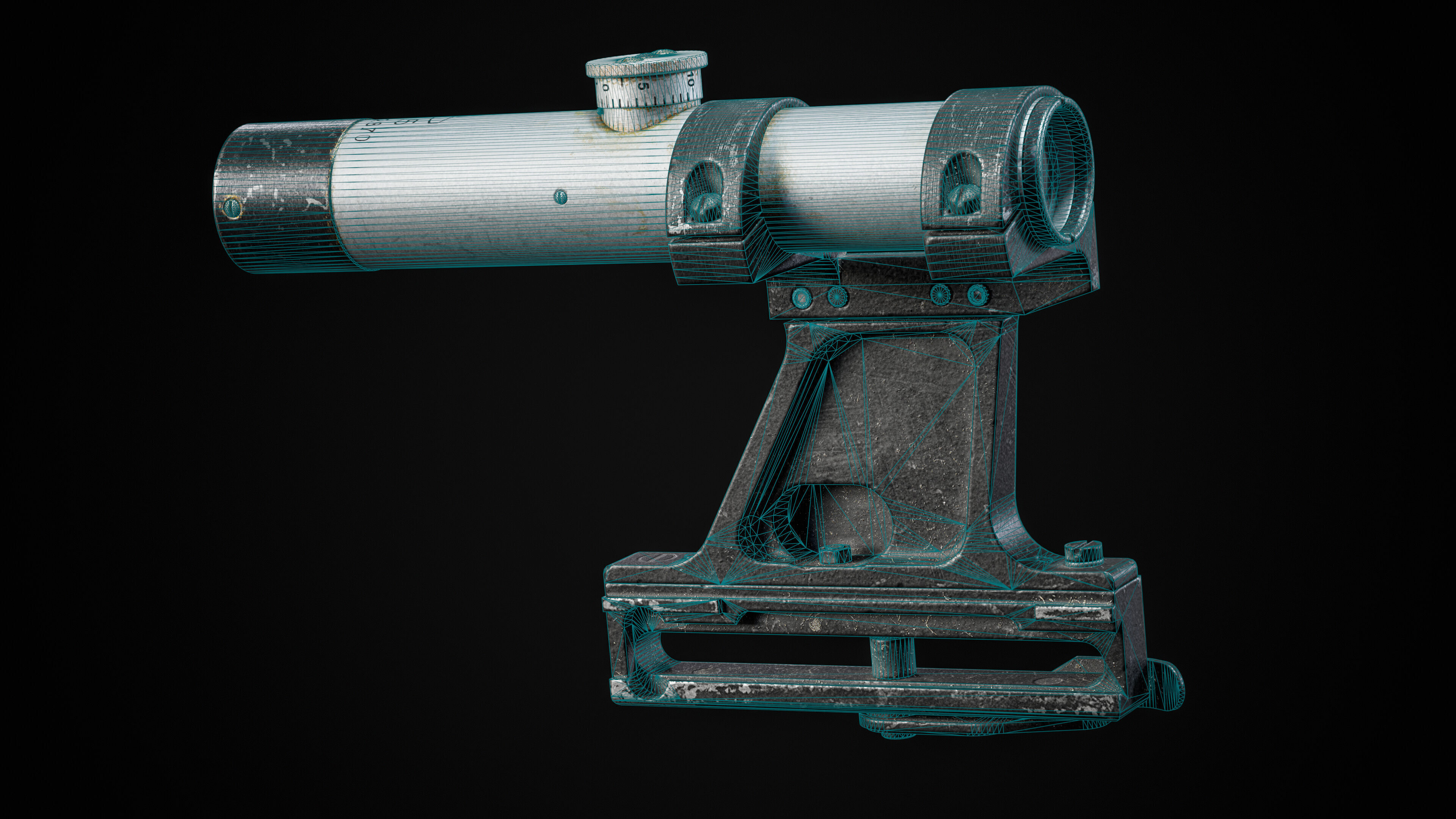 PBR PU Scope Game-ready 3D model Low-poly 3D model_13