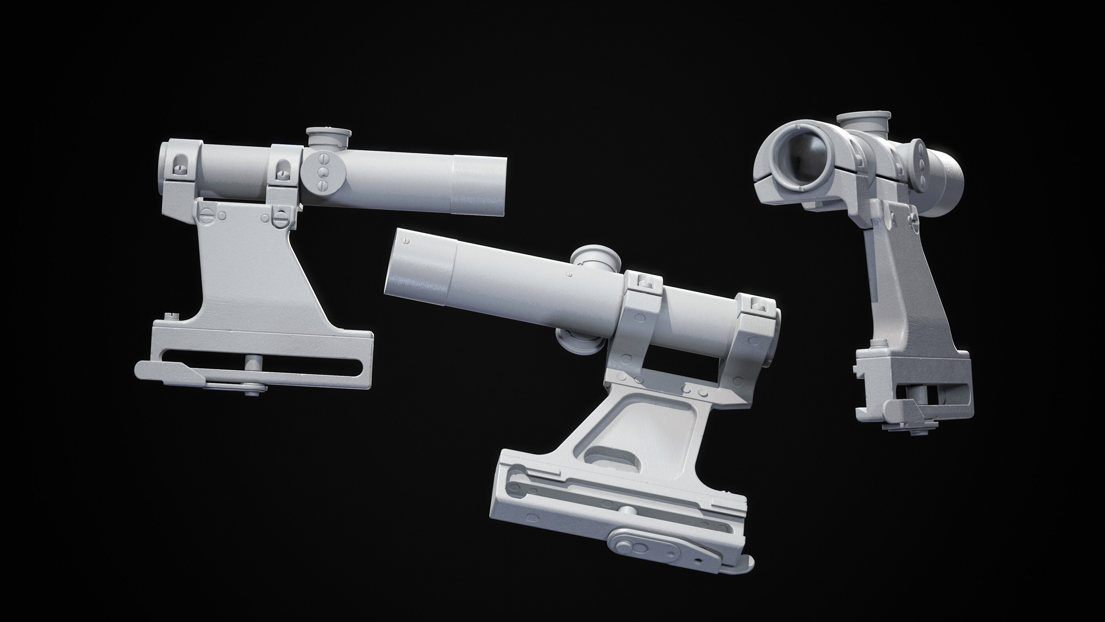 PBR PU Scope Game-ready 3D model Low-poly 3D model_14