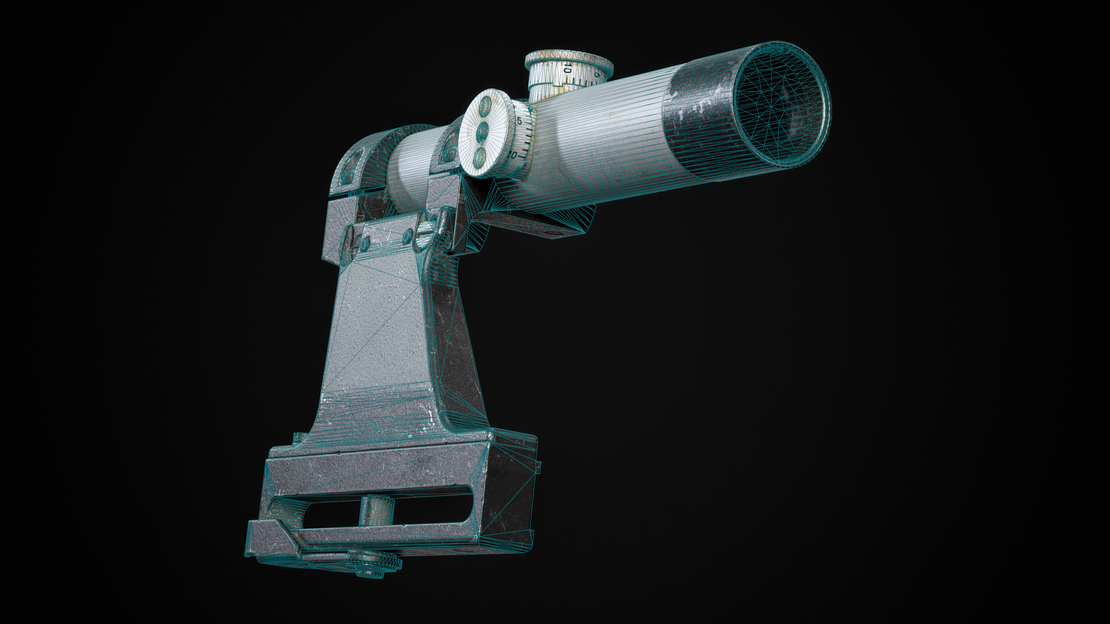 PBR PU Scope Game-ready 3D model Low-poly 3D model_15