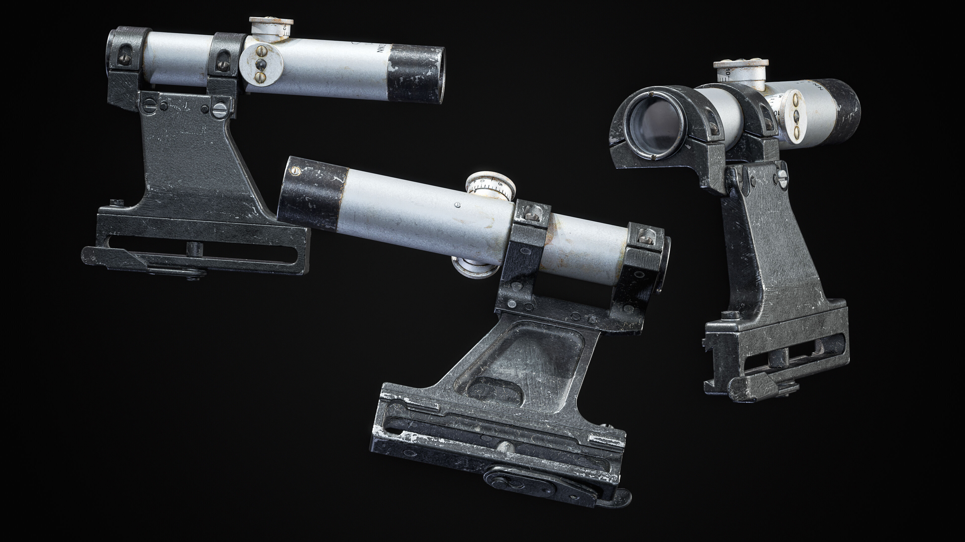 PBR PU Scope Game-ready 3D model Low-poly 3D model_6