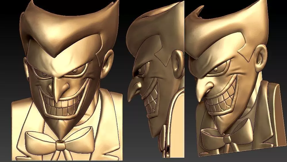 3D Joker Pendant  3D print model_0