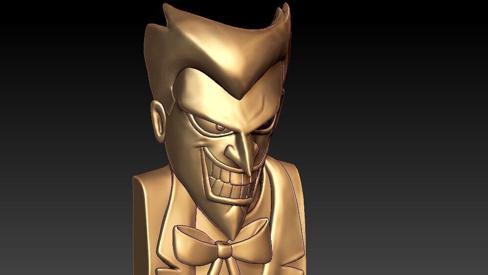 3D Joker Pendant  3D print model_2