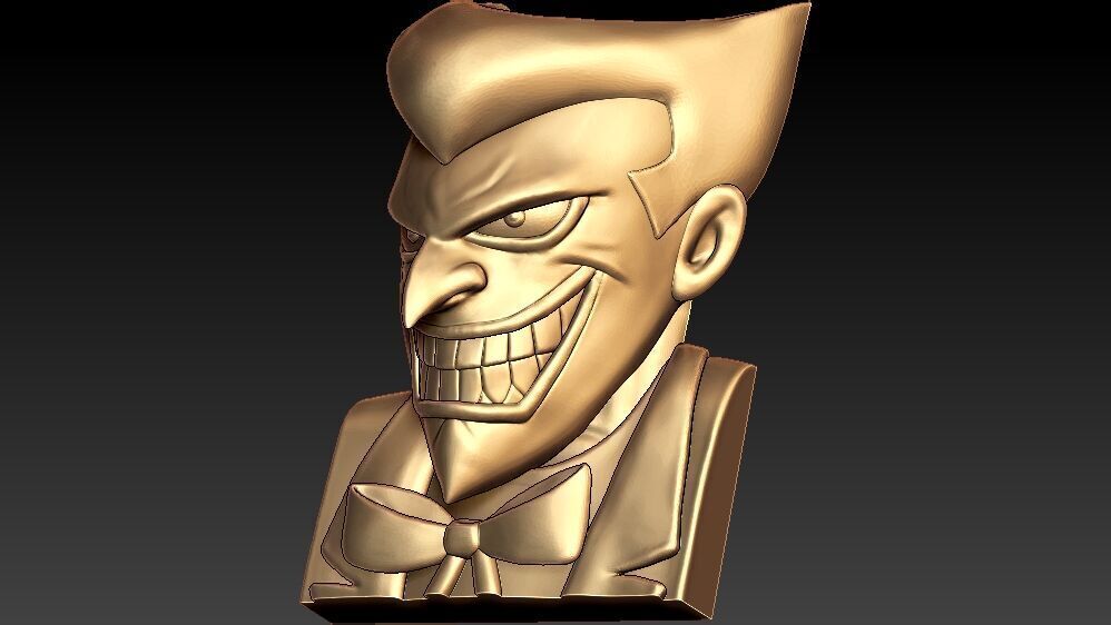 3D Joker Pendant  3D print model_3