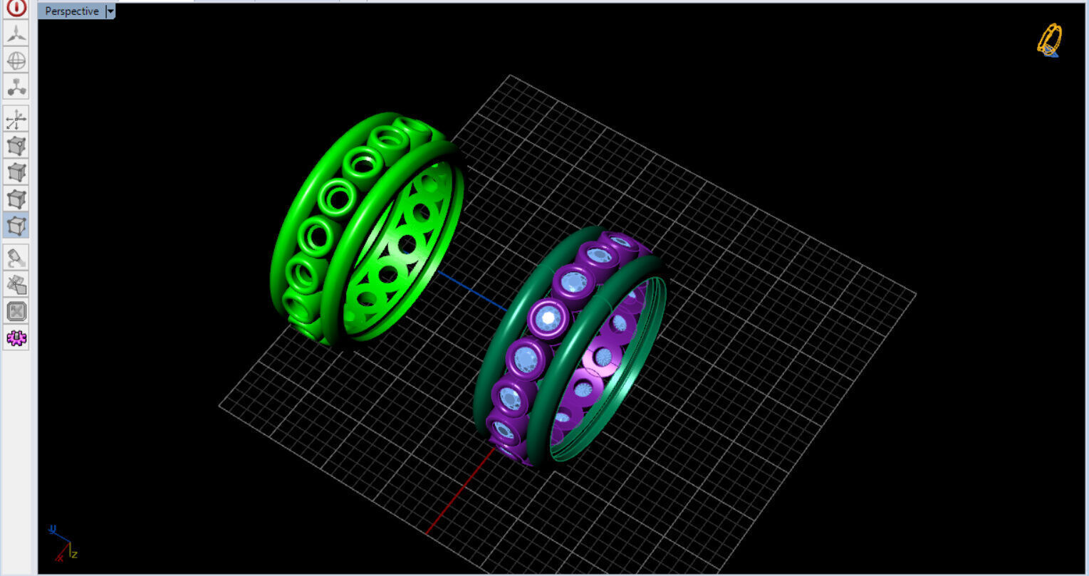 Bezel Setting Eternity Ring  3D print model_11