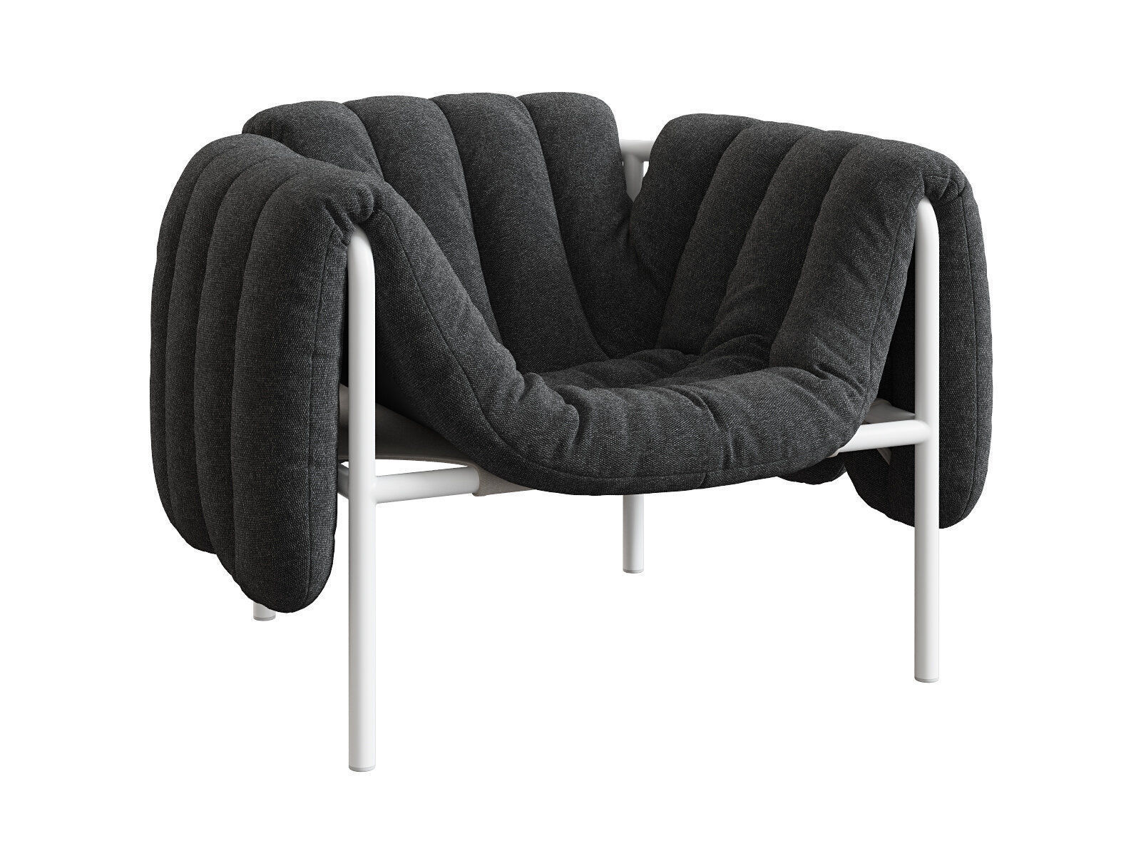 Puffy Lounge Chair 3D model_6